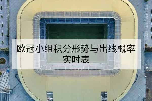 欧冠小组积分形势与出线概率实时表